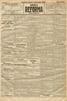 Nowa Reforma (numer poranny). 1908, nr 9