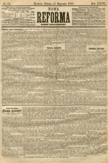 Nowa Reforma (numer popołudniowy). 1908, nr 16