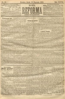 Nowa Reforma (numer popołudniowy). 1908, nr 22