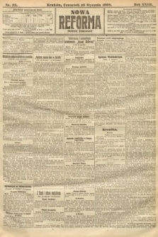 Nowa Reforma (numer poranny). 1908, nr 23