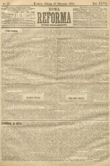 Nowa Reforma (numer popołudniowy). 1908, nr 28