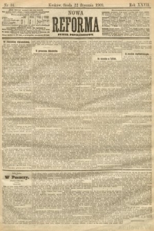 Nowa Reforma (numer popołudniowy). 1908, nr 34