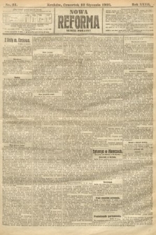 Nowa Reforma (numer poranny). 1908, nr 35