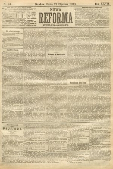 Nowa Reforma (numer popołudniowy). 1908, nr 46