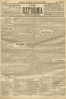 Nowa Reforma (numer popołudniowy). 1908, nr 48