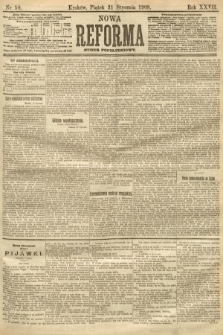 Nowa Reforma (numer popołudniowy). 1908, nr 50