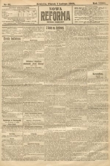 Nowa Reforma (numer poranny). 1908, nr 61