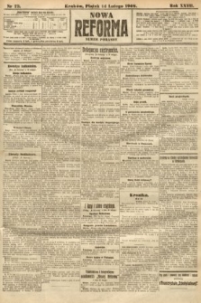Nowa Reforma (numer poranny). 1908, nr 73