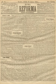 Nowa Reforma (numer popołudniowy). 1908, nr 88