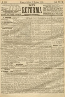 Nowa Reforma (numer popołudniowy). 1908, nr 100