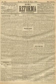 Nowa Reforma (numer popołudniowy). 1908, nr 134