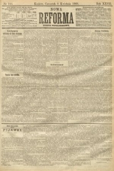 Nowa Reforma (numer popołudniowy). 1908, nr 166