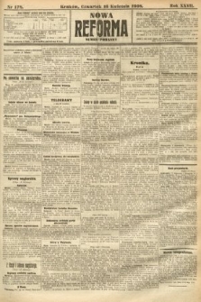 Nowa Reforma (numer poranny). 1908, nr 178