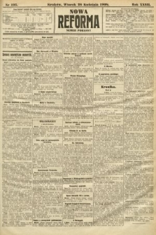 Nowa Reforma (numer poranny). 1908, nr 195