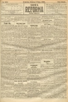 Nowa Reforma (numer poranny). 1908, nr 203