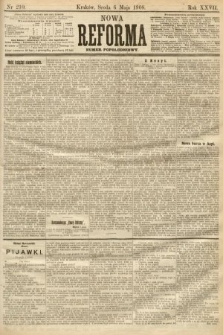 Nowa Reforma (numer popołudniowy). 1908, nr 210