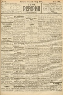 Nowa Reforma (numer poranny). 1908, nr 211