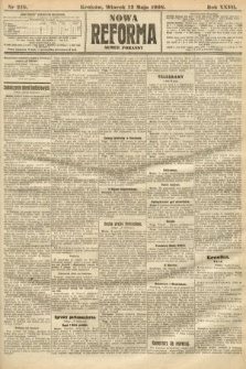 Nowa Reforma (numer poranny). 1908, nr 218