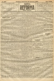 Nowa Reforma (numer poranny). 1908, nr 288