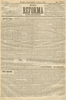 Nowa Reforma (numer popołudniowy). 1908, nr 305