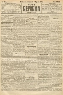 Nowa Reforma (numer poranny). 1908, nr 310