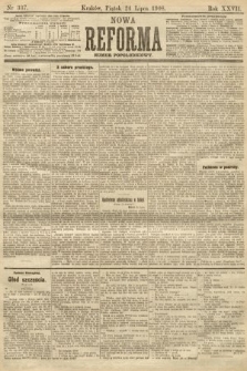 Nowa Reforma (numer popołudniowy). 1908, nr 337