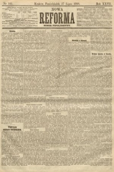 Nowa Reforma (numer popołudniowy). 1908, nr 341