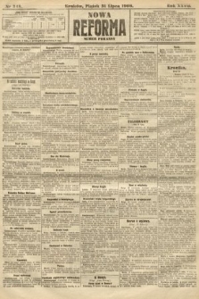 Nowa Reforma (numer poranny). 1908, nr 348