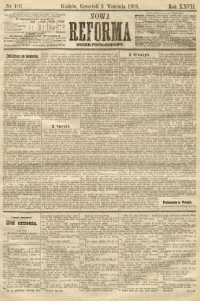 Nowa Reforma (numer popołudniowy). 1908, nr 405