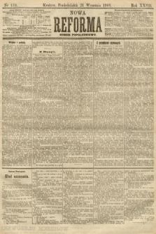 Nowa Reforma (numer popołudniowy). 1908, nr 433