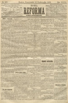 Nowa Reforma (numer popołudniowy). 1908, nr 469