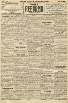 Nowa Reforma (numer poranny). 1908, nr 476