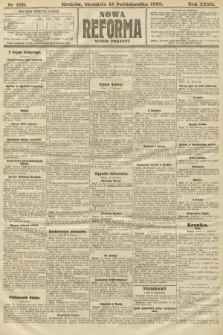 Nowa Reforma (numer poranny). 1908, nr 480