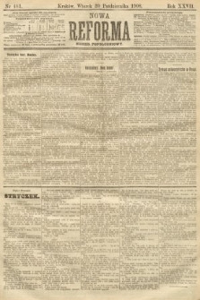 Nowa Reforma (numer popołudniowy). 1908, nr 483