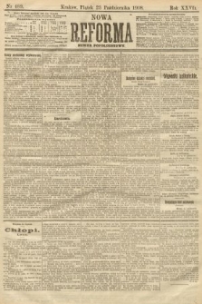Nowa Reforma (numer popołudniowy). 1908, nr 489