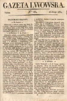 Gazeta Lwowska. 1832, nr 24