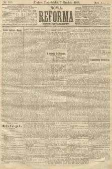 Nowa Reforma (numer popołudniowy). 1908, nr 565