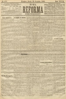 Nowa Reforma (numer popołudniowy). 1908, nr 579