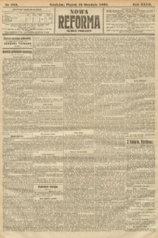 Nowa Reforma (numer poranny). 1908, nr 582
