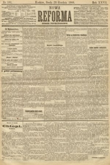 Nowa Reforma (numer popołudniowy). 1908, nr 591