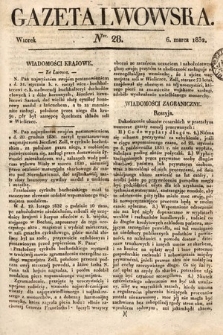Gazeta Lwowska. 1832, nr 28