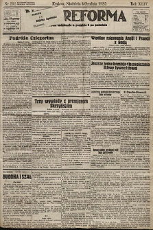 Nowa Reforma. 1925, nr 282