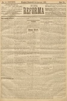 Nowa Reforma. 1921, nr 12
