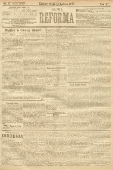Nowa Reforma. 1921, nr 37