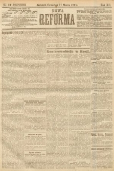 Nowa Reforma. 1921, nr 63
