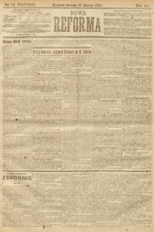 Nowa Reforma. 1921, nr 72