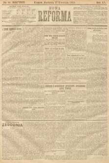 Nowa Reforma. 1921, nr 89