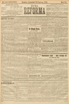 Nowa Reforma. 1921, nr 142