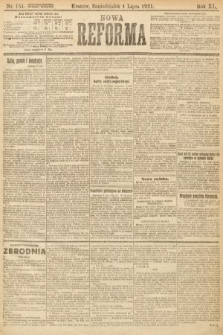 Nowa Reforma. 1921, nr 151