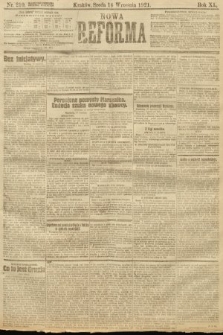 Nowa Reforma. 1921, nr 210